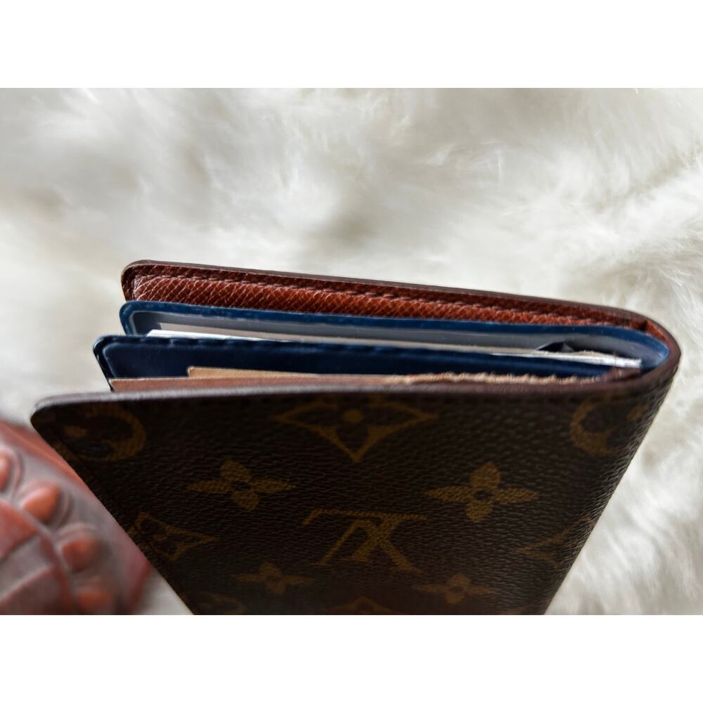 Louis Vuitton Monogram Pocket Agenda de Poche Notebook/ Checkbook Cover MI1906 - Picture 7 of 9
